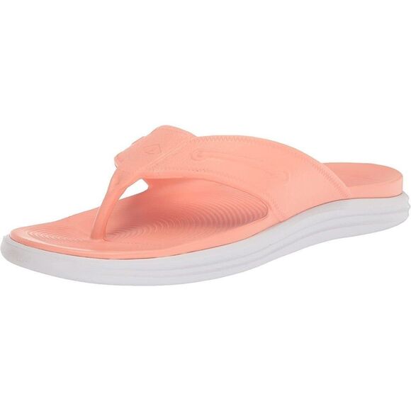 Sperry Windward Women's In Peach Cushioned Comfy Float Thong Slip-On Sandals NEW - Picture 8 of 14